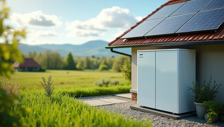 Dom z fotowoltaiką i bankiem energii