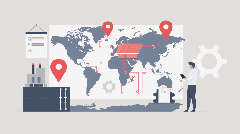 Globalny łańcuch dostaw baterii litowo-jonowych – logistyka i transport akumulatorów QCIS.